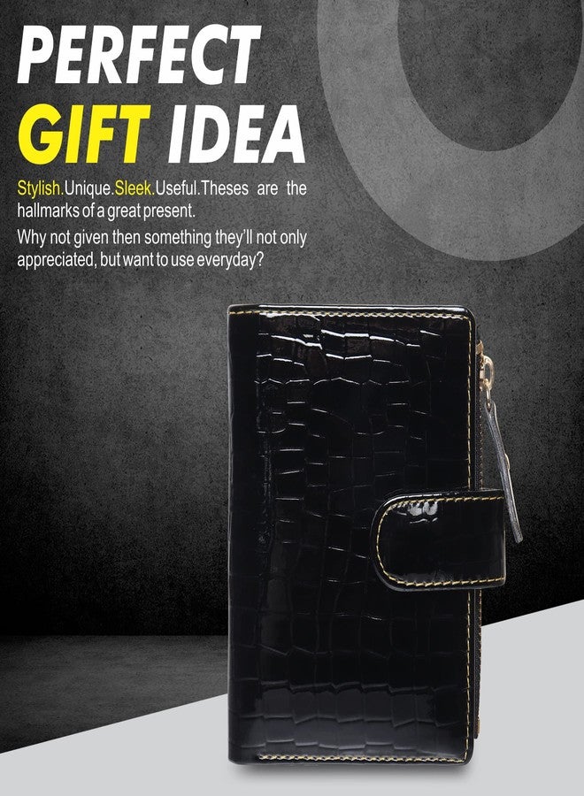 TnW PU Leather Wallet for Women (Black) - Image 5